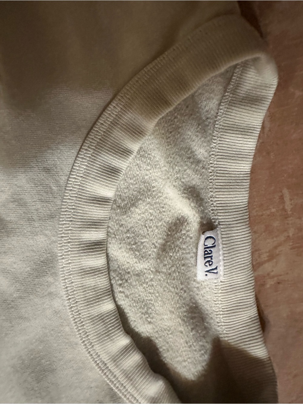 Cream Sweatshirt with Green 'CIAO' Graphic - Picture 2 of 3